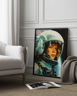 Tablou înramat „Astronaut Poster 1” de Taudalpoi