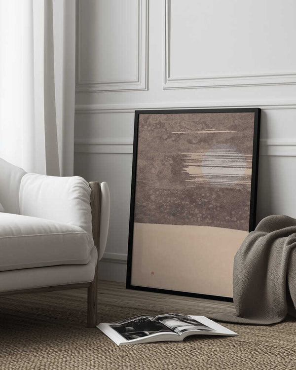 Tablou înramat „Study N°4 | At the Seaside” de Thoth Adan