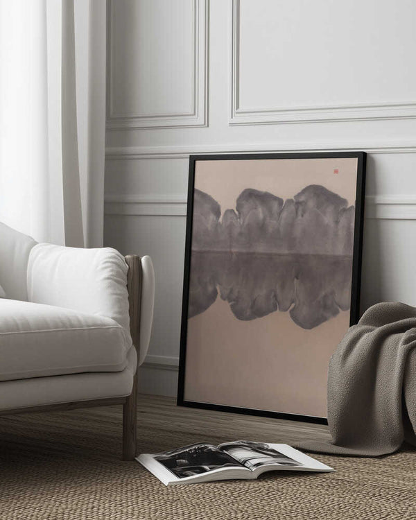 Tablou înramat „Study N°5 | Grundlsee” de Thoth Adan