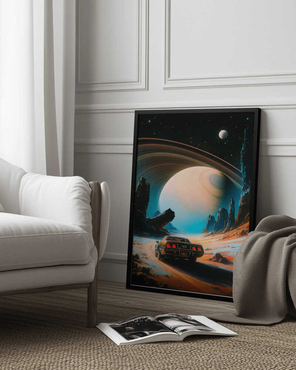 Tablou înramat „Ultimate Space Racer” de Taudalpoi