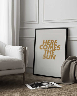Tablou înramat „Sunlit Arrival” de THE MIUUS STUDIO