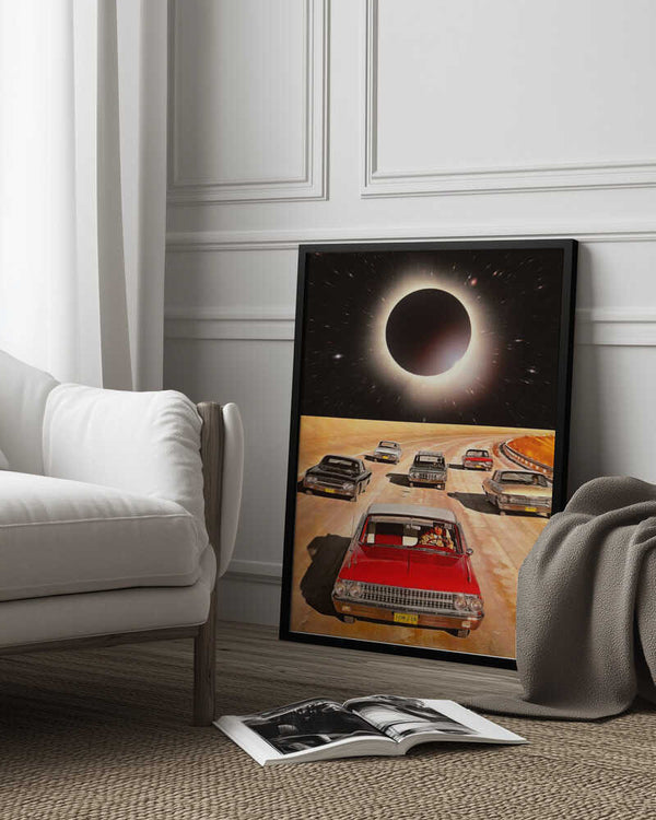 Tablou înramat „Eclipsed” de Taudalpoi