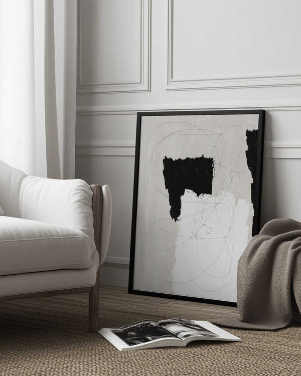 Tablou înramat „Chaotic Harmony” de THE MIUUS STUDIO