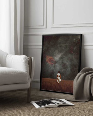 Tablou înramat „Follow Me by Frank Moth” de Frank Moth
