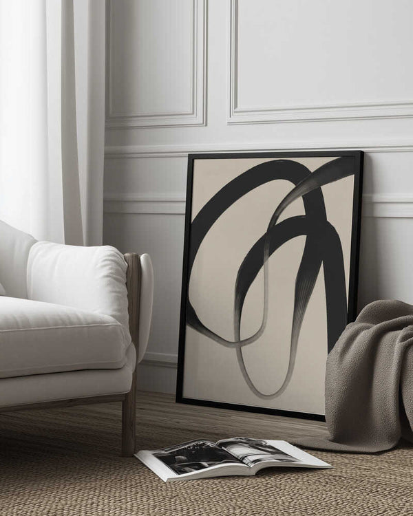 Tablou înramat „Flowing Elegance” de Treechild