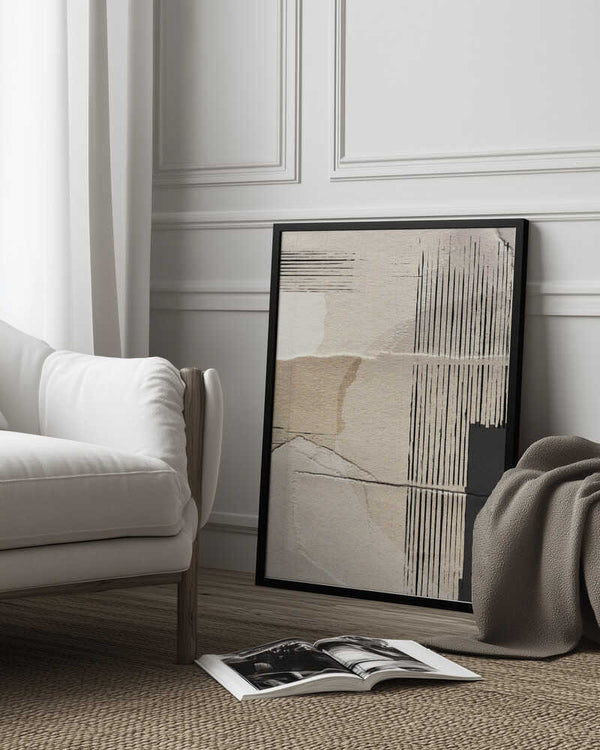 Tablou înramat „Paper Abstract” de Dan Hobday