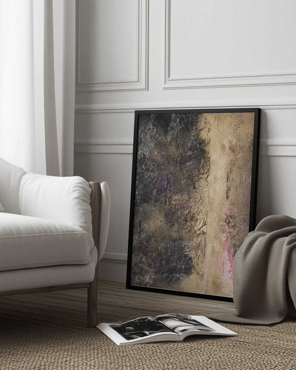 Tablou înramat „Veined Azure” de Anete Purina-Purite