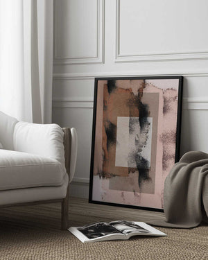 Tablou înramat „Abstract Brush Strokes 17y” de Mareike Böhmer