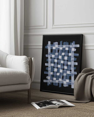 Tablou înramat „The Grid 5X” de Mareike Böhmer