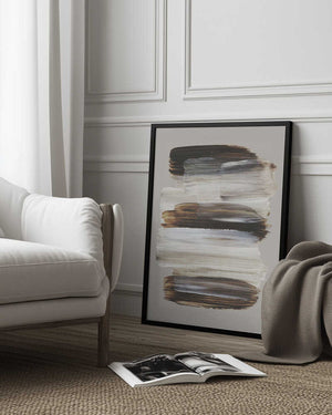 Tablou înramat „Abstract Brush Strokes 108” de Mareike Böhmer