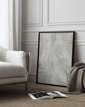 Tablou înramat „Abstract Brush Strokes 126” de Mareike Böhmer