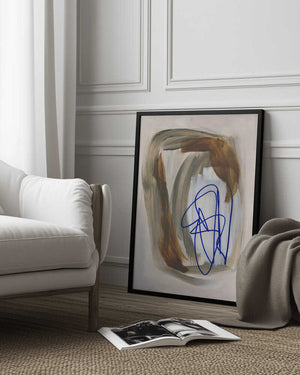 Tablou înramat „Abstract Brush Strokes 156” de Mareike Böhmer
