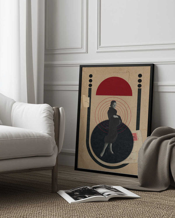 Tablou înramat „Me in the Middle” de Pia Lilenthal