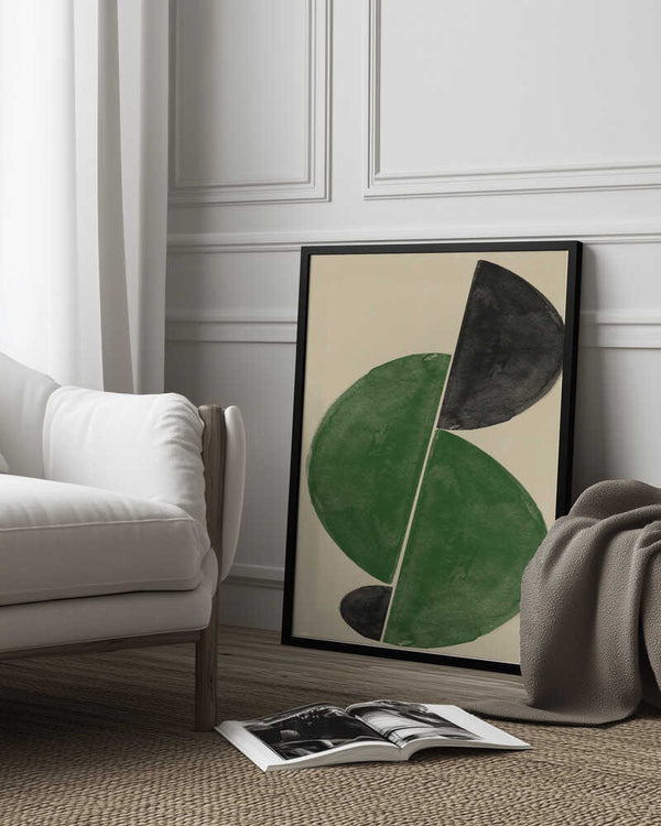 Tablou înramat „Geometric Harmony” de THE MIUUS STUDIO