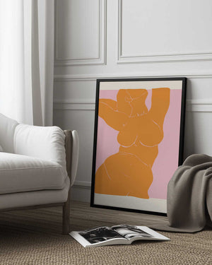Tablou înramat „Pandc Figure2 Copy 2” de Jenny Liz Rome