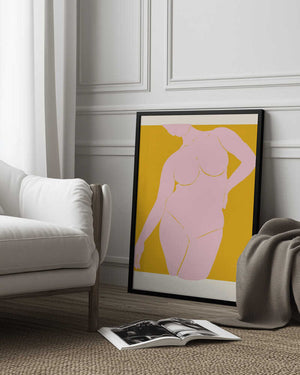 Tablou înramat „Pandc Figure1 Copy 2” de Jenny Liz Rome