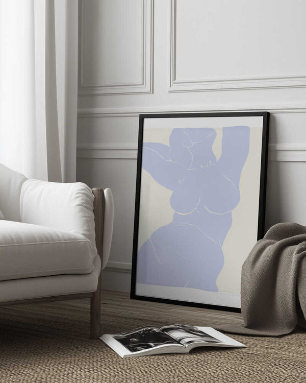 Tablou înramat „P&c Figure#7 Copy 2” de Jenny Liz Rome