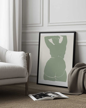 Tablou înramat „P&c Figure#4 Copy 2” de Jenny Liz Rome