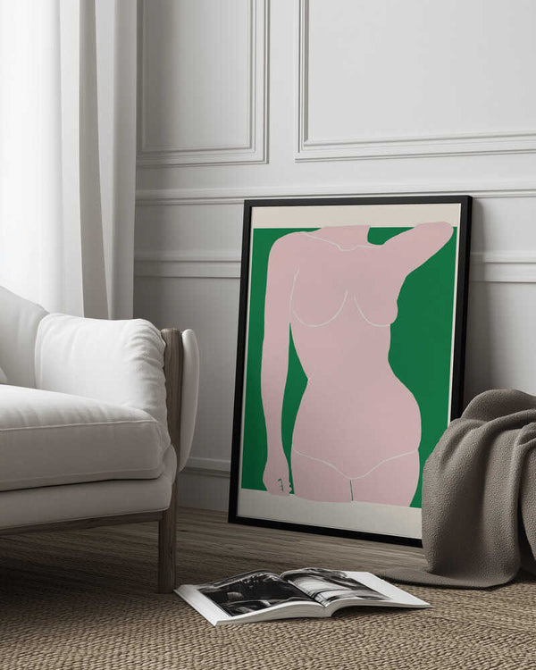 Tablou înramat „P&c Figure#3 Copy 2” de Jenny Liz Rome