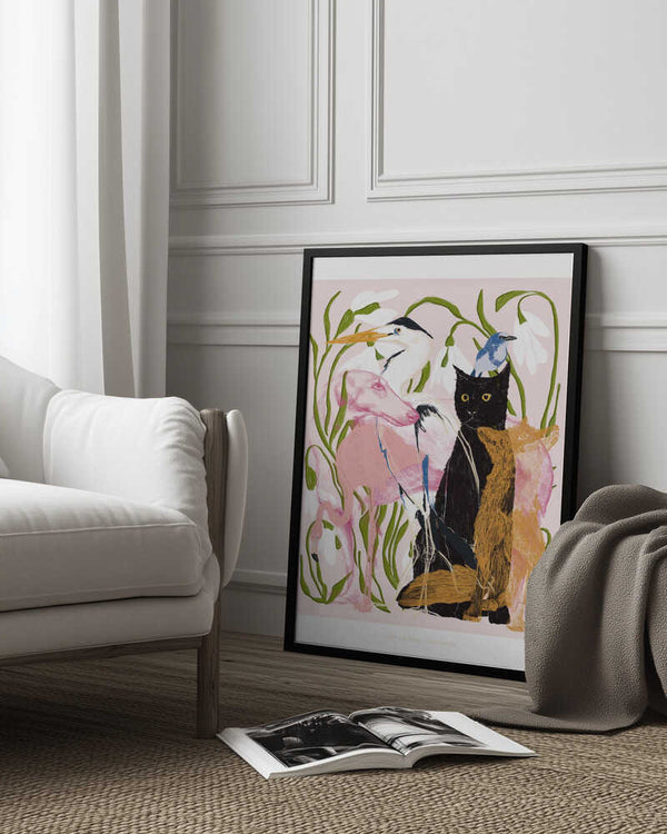 Tablou înramat „Jlr Collage2” de Jenny Liz Rome