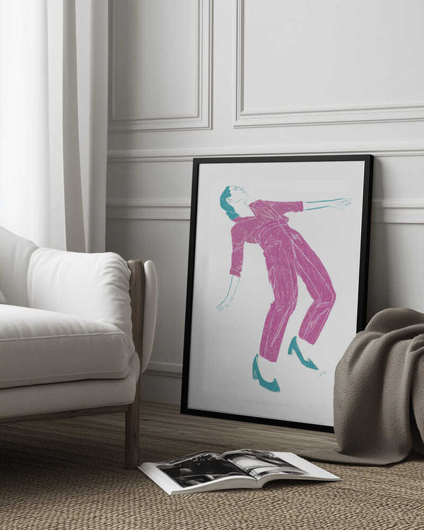 Tablou înramat „Jlr Dancing13 Copy” de Jenny Liz Rome