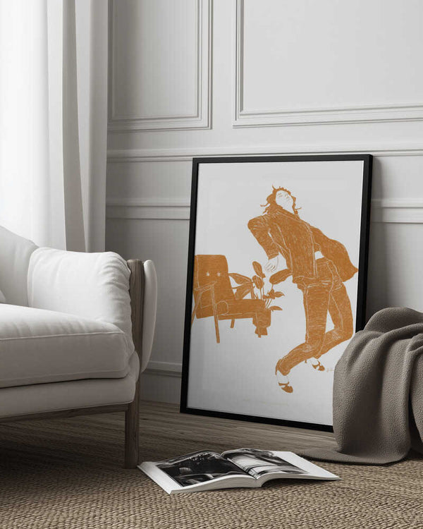 Tablou înramat „Jlr Dancing6 Copy” de Jenny Liz Rome