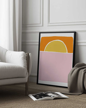 Tablou înramat „Pandc Sunset Copy” de Jenny Liz Rome