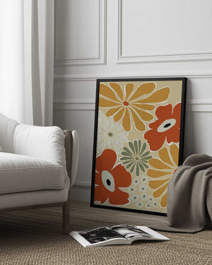 Tablou înramat „Vintage Vibes” de Miho Art Studio