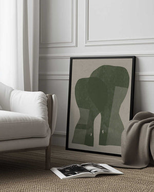 Tablou înramat „Muted Silhouettes” de THE MIUUS STUDIO