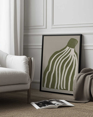 Tablou înramat „Modern Flower” de THE MIUUS STUDIO