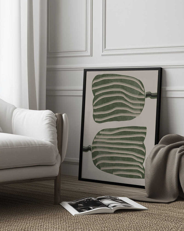 Tablou înramat „Abstract Tulips” de THE MIUUS STUDIO