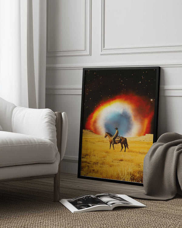 Tablou înramat „Nebula Cowboy” de Taudalpoi