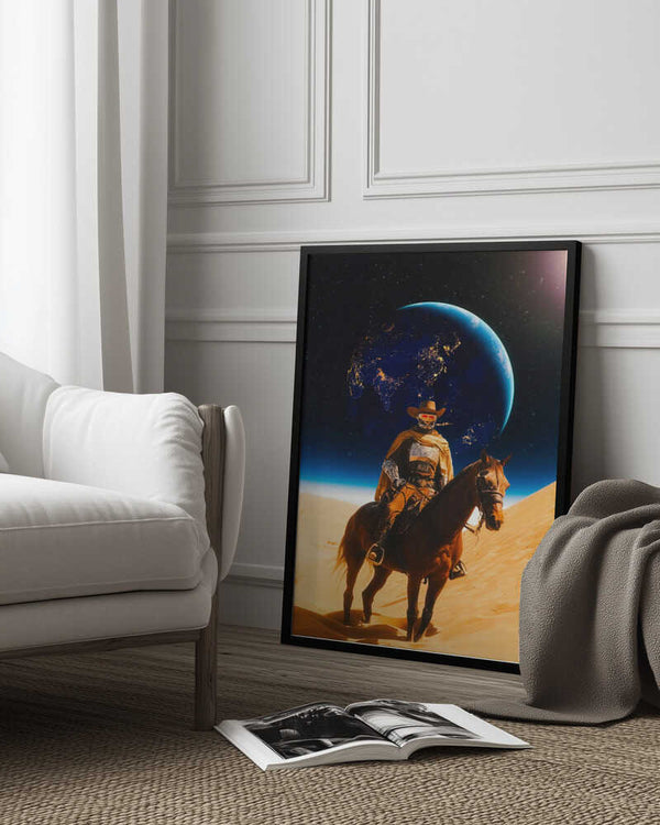 Tablou înramat „Space Cyborg” de Taudalpoi