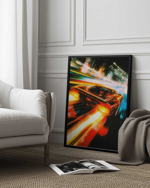Tablou înramat „Street Racers” de Taudalpoi