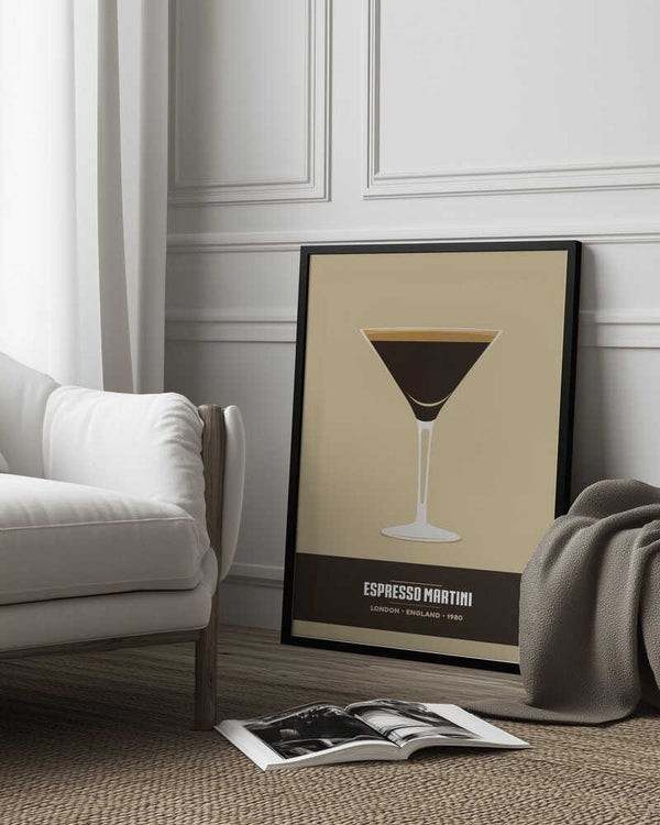 Tablou înramat „Espresso Martini” de Andreas Magnusson