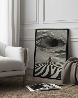 Tablou înramat „Op Art Journey” de Taudalpoi