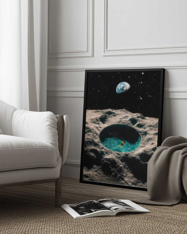 Tablou înramat „Crater Pond” de Taudalpoi