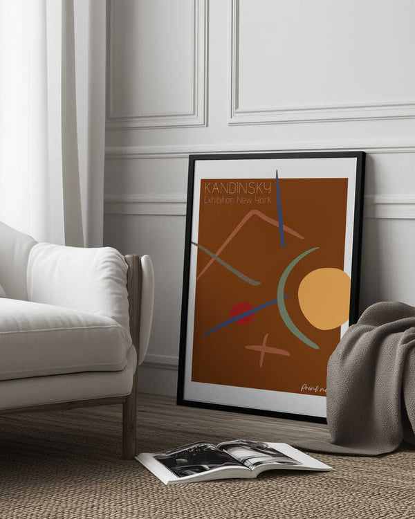 Tablou înramat „Geometric Harmony” de Treechild