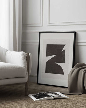 Tablou înramat „Fragmented Shape” de THE MIUUS STUDIO