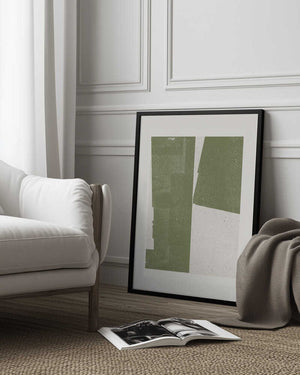 Tablou înramat „Muted Geometrics” de THE MIUUS STUDIO