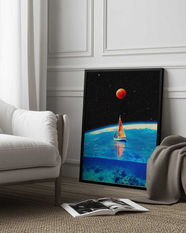 Tablou înramat „Sailboat 1” de Taudalpoi