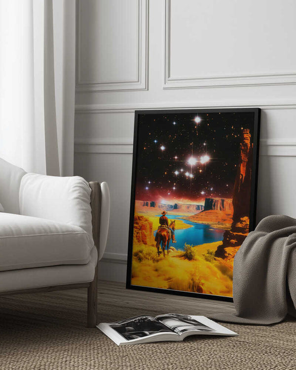 Tablou înramat „The Cosmic Frontier” de Taudalpoi