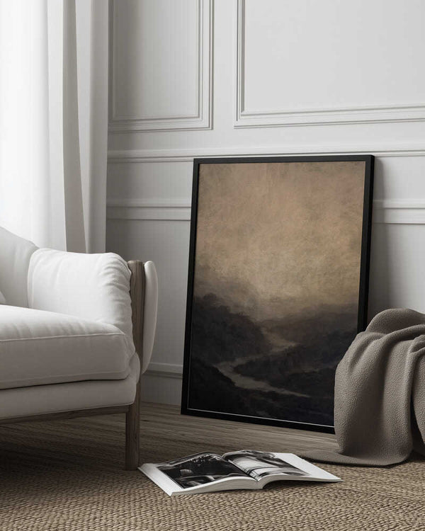 Tablou înramat „Highland River” de Dan Hobday