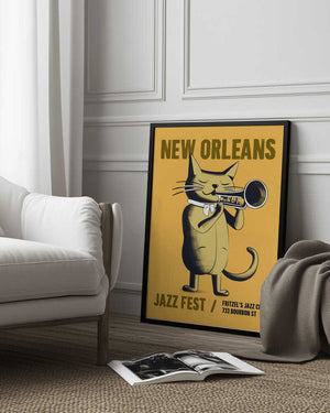 Tablou înramat „New Orleans Jazz Fest” de Andreas Magnusson