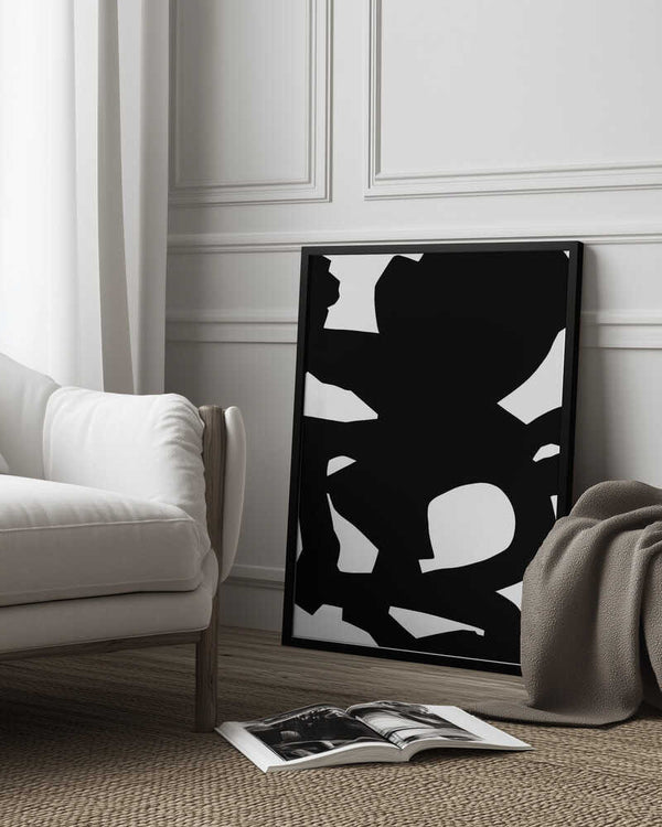 Tablou înramat „Shadow Maze” de Treechild