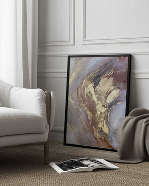 Tablou înramat „Golden Veins” de Alevtina Shelest