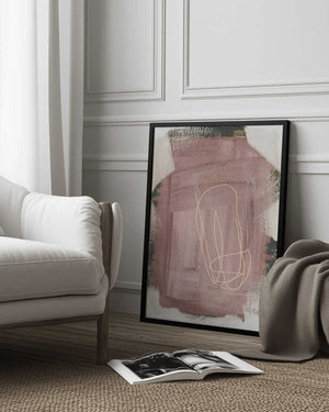 Tablou înramat „Abstract Brush Strokes 183 Kopie” de Mareike Böhmer