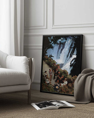 Tablou înramat „Zambezi Retreat” de Mikhail Siskoff