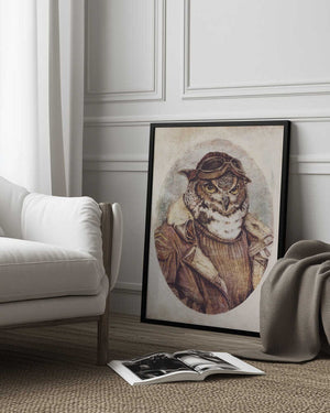 Tablou înramat „Ready for take off” de Mike Koubou