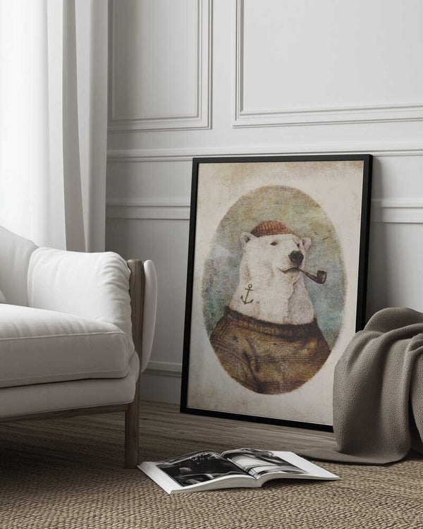 Tablou înramat „Onto the Shore” de Mike Koubou